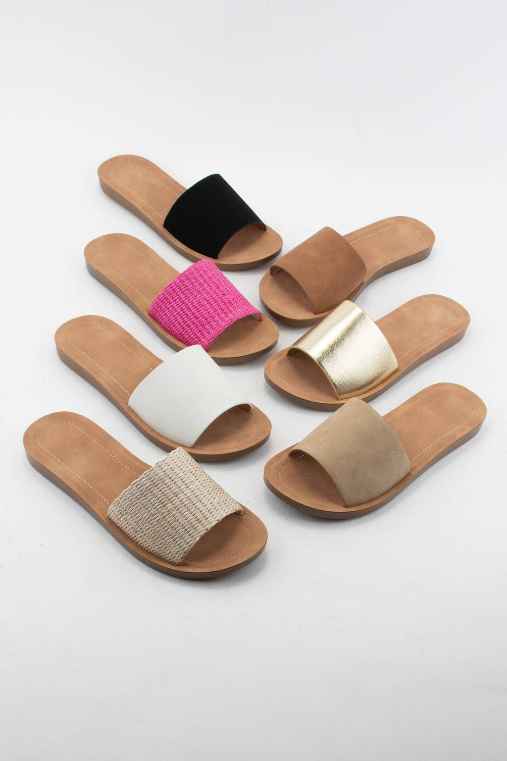 CCOCCI COMFORTABLE FLEXIBLE SOLE SLIDE SANDAL