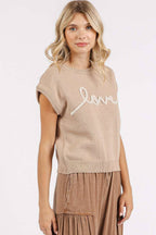 “Love” Sweater Vest