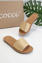 CCOCCI COMFORTABLE FLEXIBLE SOLE SLIDE SANDAL
