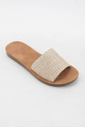 CCOCCI COMFORTABLE FLEXIBLE SOLE SLIDE SANDAL