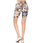 Buttery Soft Print Bike Shorts